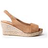 Toni Pons Monza-A - Espadrillas con Zeppa Donna realizzate in camoscio.