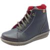 Jungla 7564 Yankee Testa di Moro Tronchetti per Donna in Pelle allaccio rapido Lampo (Taglia 37)