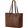 RAINSMORE Borse Tote da donna Grande Capacità con 14 Pollici Laptop