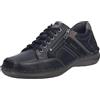 Josef Seibel Scarpe da lavoro da uomo New.Anvers.87, larghezza K (extra larga), plantare intercambiabile, Nero combinato, 47 EU Weit