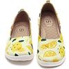UIN Ballerine Donna,Espadrillas Basse Scarpe Ginnastica a Maglia Slip on Mocassini Sneakers Dipinta a Mano