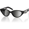 ARENA SIRENA Occhiali da Sole Polarizzato Lifestyle, Montatura Flessibile e Leggera, Antiurto Protezione UV, Antiriflesso Idrofobico e Antistatico, Classe Ottica 3, Made in Italy - Gloss Black