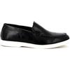 UOMO DESIGN - Mocassino Slip-on Uomo Elegante Morbido e Confortevole in Suedine e Pelle Vegana - Laurent, 1 x Nero, 43 EU