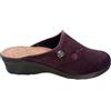 Fly Flot Pantofole da Donna invernali Anti Shock con Fiore Ricamato per Casa, Plantare in Vera Pelle