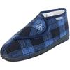 Footwear Studio Pantofole ortopediche a stivaletto da uomo Dunlop con chiusura a strappo regolabile, 42 2/3 EU