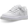 Nike Force 1 Low Easyon (PS) Scarpe per Il Tempo Libero per Bambini White/White/White 30