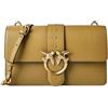 Pinko Donna Borsa A Tracolla 105857A0F1 Pelle Verde Scuro Taglia Unica