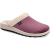 Fly Flot | Bio Style Woman, Pantofole Donna con Bordo in Ecopelliccia, Ciabatta con Tomaia in Velluto, Sottopiede in Microfibra Antishock