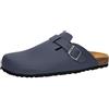 Lico Zoccoli morbidi unisex Bioline, Blu marino, 43 EU