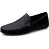 Aro Lora Scarpe da uomo classiche in pelle Mocassini scarpe per la guida di un'auto, scarpe alla moda, in pelle, piatte, traspiranti, per il tempo libero