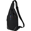 Waterfly Antifurto Zaino Monospalla Borse a Spalla Uomo Donna Sportivo Zaino a Tracolla Monospalla Borsello Petto Sling Bag per Scuola Lavoro Trekking Viaggio Uomo Tracolla