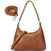 Fexkean Borsa a Spalla Donna in Pelle PU,Borsa a Tracolla Mini Hobo Bag Trendy,Y2K Crossbody Bag,Borse da Ascella Retrò,Elegante Borsetta Tracolla per Feste Shopping