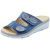 Cinzia Soft IMD30028ST Oceania Pantofole per Donna in Pelle con Doppia Chiusura a Strappo (Taglia 41)