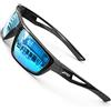 ATTCL Polarizzate Occhiali da sole da uomo con montatura in TR90 rettangolare classico da uomo 2021 Blue
