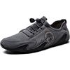 Asifn Scarpe Casual da Uomo Scamosciati per Guida in Pelle Comfort di Guida Mocassini Il Tempo Libero Cucitura a Mano Abiti Lavoro Vintage Ufficio