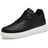 Generisch Scarpe con rialzi da uomo, 6/8/10 cm, unisex, regolabili in altezza, scarpe casual con rialzi, scarpe da ginnastica antiscivolo e traspiranti con rialzi, scarpe stringate