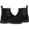 Timberland Uomo Stivali Chelsea In Pelle Redwood Falls Mid, Jet Black, 42 EU