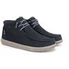 WALK IN PITAS | WP150 HI WATERPROOF | Stivali casual da uomo | Stivaletti in pelle| Scarpa urbani | Mocassini | Nautiche | Sneakers Casual | Senza lacci | Calzature Walkinpitas | Marino | 44