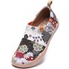 UIN Mocassini Piatti con Serie Floreale da Scarpe Donna Comode da Passeggio