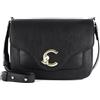 Coccinelle Pelle borsa a tracolla C-Me Crossbody Bag Noir nero
