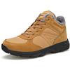 TORISKY Uomo Donna Stivali Invernali Outdoor Caldo Cotone Scarpe Piatto Caviglia Stivaletti Neve 36-46EU（6919-Yellow42）
