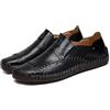 Asifn Elegante Pelle Scarpe Casual da Uomo Mocassini in Loafers Casuale Guida Moda Mocassino Basse Classic Scarpe da Cuoio Barca Oxford（Nero,43.5/44 EU,44 Taglia del Marchio