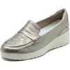 Melluso K55479 Alba Mocassini per Donna in Pelle con Zeppa (Taglia 37)