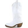 Toocool Stivali donna texani cowboy western camperos scarpe boots YG886