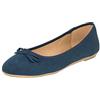 Fitters Footwear That Fits Donne Ballerine Helen Microfibra Ballerine Moderne e semplici con Fiocco (EU,)