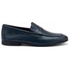 Frau Mocassino in Nappa Blu con traversina 34P5-45, Blu