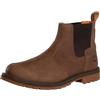 Timberland Uomo Stivali Chelsea In Pelle Redwood Falls Mid, Medium Brown, 42 EU