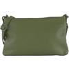 modamoda de T258 - Borsa a tracolla da donna in pelle, made in Italy