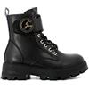 Gattinoni Donna Stivaletti Anfibi PINLR1295WTE Pelle Nero 36