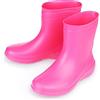 ESTRO Stivali Pioggia Donna Gomma - Stivaletti Pioggia Donna Gomma Galosce Stivali Giardino CR01