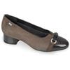 Valleverde Decoltè Donna 36376 in Camoscio Marrone Modello Casual. Una Calzatura Comoda Adatta per Tutte Le Occasioni. Autunno Inverno. EU 39