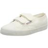 SUPERGA 2750 KIDS STRAPS EASYLITE, Sneaker, Unisex - Bambini e ragazzi, Bianco (White 901), 32 EU