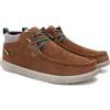 WALK IN PITAS | WP150 BOB | Stivali casual uomo | Stivaletti in pelle| Scarpa urbani | Mocassini | Nautiche invernali | Sneakers Casual | Calzatura Senza lacci | Calzature Walkinpitas | Camel | 45