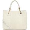 Braccialini Borsa Donna a Mano Beth Tricot in Rafia Intrecciata