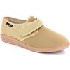 Gaviga Pantofola Strappo Cotone Elasticizzato Verde Safari Fisioterapia Extra Large