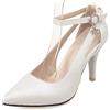 Gicoiz Donna con Cinturino alla Caviglia Eleganti Tacco a Spillo Scarpe Pump Vestito