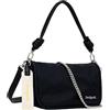 Desigual borsa a tracolla Priori Gales Maxi Crossbody Bag Black nero