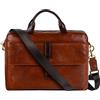 Time Resistance Cartella in Pelle - Borsa Portatile in Pelle Fatta a Mano in Italia - Cartella per Uomo e Donna - Cartella Professionale