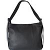 Bottega Carele Borsa Donna a spalla in vera pelle trasfomabile in zaino made in Italy (grigio scuro)