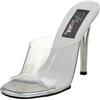 Pleaser - Gala01/C/M, Sandali da Donna, (Transparent (Clear)), 39