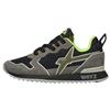 W6YZ Sneakers in Tessuto Tecnico e Suede, Antracite 36
