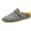 Andrés Machado - pantofole unisex per donna/uomo - DYNAMIC - estate/inverno - ciabatte/babbucce - lana e feltro/sottopiede rimovibile - Della EU 37 ala EU 50
