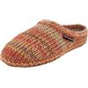 HAFLINGER Pantofole da Donna Tricoté 612085, Numero:41 EU, Colore:Arancione
