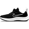 Nike Star Runner 3, Scarpe da tennis Bambini e ragazzi, Nero/Dk Grigio Fumo-Dk Grigio Fumo, 28 EU