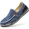ACosySch Mocassino Uomo Loafer e Mocassini All'aperto Casual Canvas Scarpe