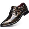 KYOESCAI Scarpe Oxford da Uomo Eleganti da Uomo Scarpe Stringate Derby Brogues Formale attività Commerciale Scarpe da Sera